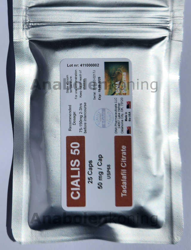 DNA Cialis 50 mg/cap